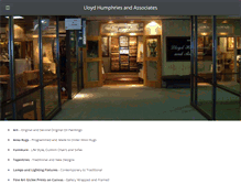 Tablet Screenshot of lloydhumphries.com